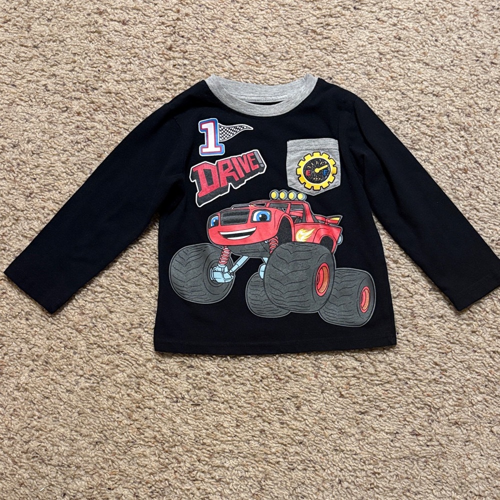 Blaze and the Monster Machine Graphic Shirt Boys Size 2T - Picture 5 of 6